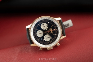 Breitling Navitimer chronograph 18 ct gold automatic Kal. B01 Ref. RB0120