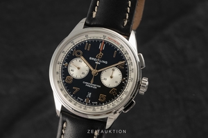 Breitling Premier chronograph steel automatic Kal. B01 Ref. AB0118