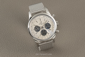 Breitling Transocean chronograph steel automatic Kal. B01 Ref. AB0152