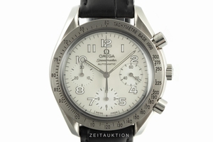 Omega Speedmaster chronograph steel automatic Kal. 3220 Ref. 3802.70.56, 175.0041