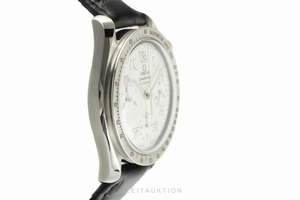 Omega Speedmaster chronograph steel automatic Kal. 3220 Ref. 3802.70.56, 175.0041