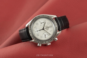 Omega Speedmaster chronograph steel automatic Kal. 3220 Ref. 3802.70.56, 175.0041