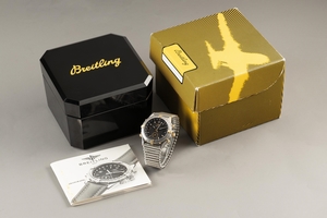 Breitling Duograph chronograph steel / gold automatic Ref. B15047