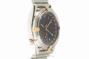Breitling Duograph chronograph steel / gold automatic Ref. B15047