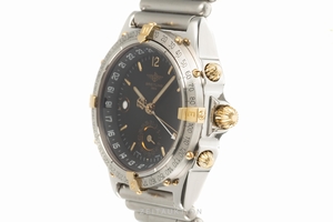 Breitling Duograph chronograph steel / gold automatic Ref. B15047