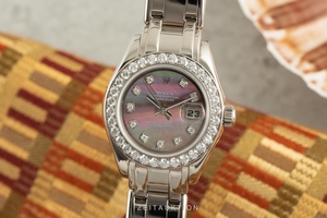 Rolex Datejust 18 ct white gold automatic Kal. 2235 Ref. 80299