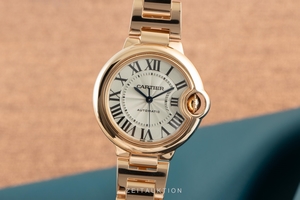 Cartier Ballon Bleu de Cartier 18 ct gold automatic Kal. 076 Ref. 3682, WGBB0042