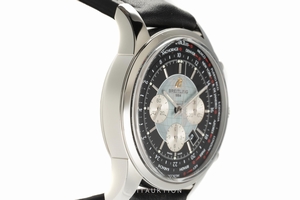 Breitling Transocean chronograph steel automatic Kal. B07 Ref. AB0510