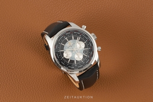 Breitling Transocean chronograph steel automatic Kal. B07 Ref. AB0510