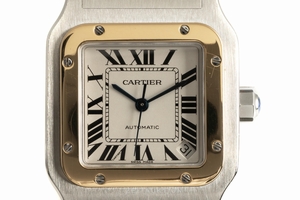 Cartier Santos steel / gold automatic Kal. 049 Ref. 2823