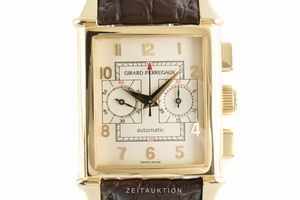 Girard Perregaux Vintage chronograph 18 ct gold automatic Kal. 30C0 Ref. 2599
