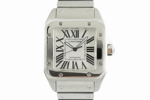 Cartier Santos 100 steel automatic Kal. 049 Ref. 2656