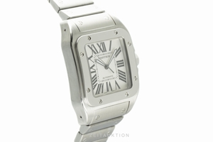 Cartier Santos 100 steel automatic Kal. 049 Ref. 2656