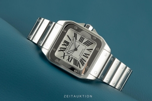 Cartier Santos 100 steel automatic Kal. 049 Ref. 2656