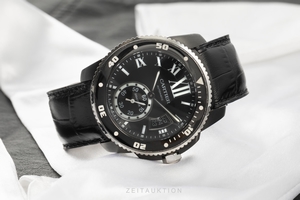Cartier Calibre de Cartier steel automatic Kal. 1904-PS Ref. 3729
