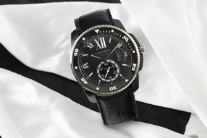 Cartier Calibre de Cartier steel automatic Kal. 1904-PS Ref. 3729