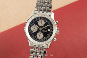 Breitling Old Navitimer chronograph steel automatic Kal. B13 Ref. A13022