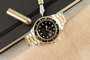 Rolex GMT Master II steel / gold automatic Kal. 3185 Ref. 16713
