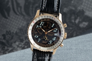 Breitling Montbrillant chronograph 18 ct gold automatic Kal. B43 Ref. H43330