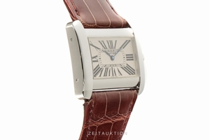 Cartier Tank Divan steel quartz Kal. 690 Ref. 2600