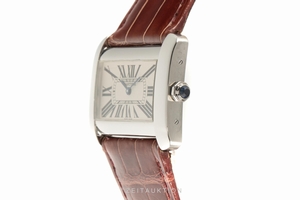 Cartier Tank Divan steel quartz Kal. 690 Ref. 2600