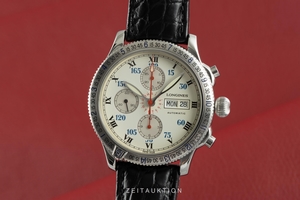 Longines Lindbergh chronograph steel automatic Kal. L674.8 Ref. L2.618.4