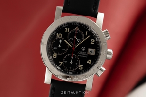 Girard Perregaux 7000 chronograph steel automatic Kal. 8000-514 Ref. 7000