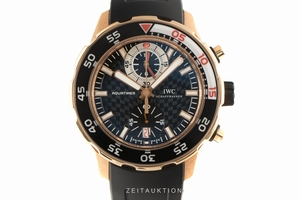 IWC Aquatimer chronograph 18 ct gold automatic Kal. 89360 Ref. 3769