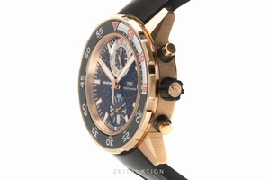 IWC Aquatimer chronograph 18 ct gold automatic Kal. 89360 Ref. 3769