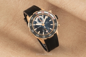 IWC Aquatimer chronograph 18 ct gold automatic Kal. 89360 Ref. 3769