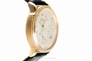 Glashutte Original PanoReserve 18 ct red gold manual winding Kal. GO 65 Ref. 1-65-01-25-15-04