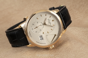 Glashutte Original PanoReserve 18 ct red gold manual winding Kal. GO 65 Ref. 1-65-01-25-15-04