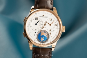 Jaeger-LeCoultre Duometre 18 ct gold manual winding Kal. 383 Ref. Q6062520, 600.2.16.S