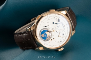 Jaeger-LeCoultre Duometre 18 ct gold manual winding Kal. 383 Ref. Q6062520, 600.2.16.S