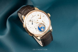 Jaeger-LeCoultre Duometre 18 ct gold manual winding Kal. 383 Ref. Q6062520, 600.2.16.S