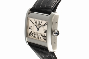 Cartier Tank Divan steel quartz Kal. 690 Ref. 2600