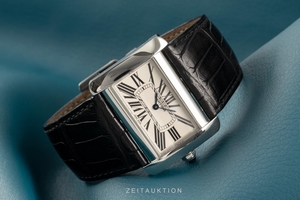 Cartier Tank Divan steel quartz Kal. 690 Ref. 2600
