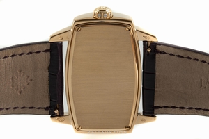 Patek Philippe Gondolo 18 ct red gold quartz Kal. E15 Ref. 4981