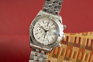 Breitling Chronomat chronograph steel automatic Ref. A13356