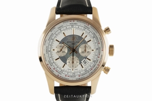 Breitling Transocean chronograph 18 ct red gold automatic Kal. B05 Ref. RB0510