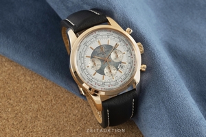 Breitling Transocean chronograph 18 ct red gold automatic Kal. B05 Ref. RB0510