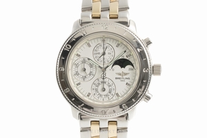 Breitling Astromat chronograph steel automatic Kal. B19 Ref. A19405