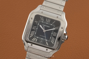Cartier Santos steel automatic Kal. 1847 Ref. WSSA0030, 4072