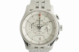 Breitling Bentley chronograph steel / platinium automatic Ref. P26362