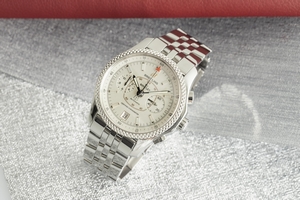 Breitling Bentley chronograph steel / platinium automatic Ref. P26362