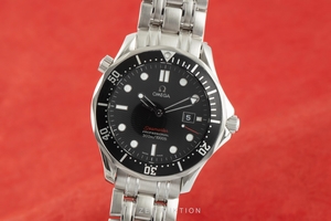 Omega Seamaster steel quartz Kal. 1538 Ref. 196.1507, 212.30.41.61.01.001