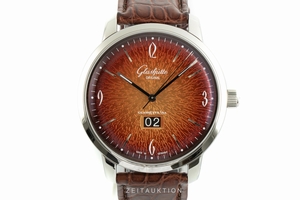 Glashutte Original Senator Sixties steel automatic Kal. GO39.2 Ref. 2-39-47-09-02-04