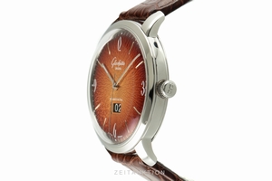 Glashutte Original Senator Sixties steel automatic Kal. GO39.2 Ref. 2-39-47-09-02-04
