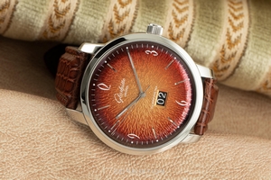 Glashutte Original Senator Sixties steel automatic Kal. GO39.2 Ref. 2-39-47-09-02-04