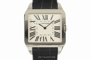 Cartier Santos Dumont 18 ct white gold manual winding Kal. 430MC Ref. 2651